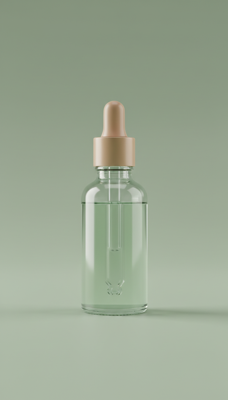 Calming Oil Apothecary Dropper Bottle