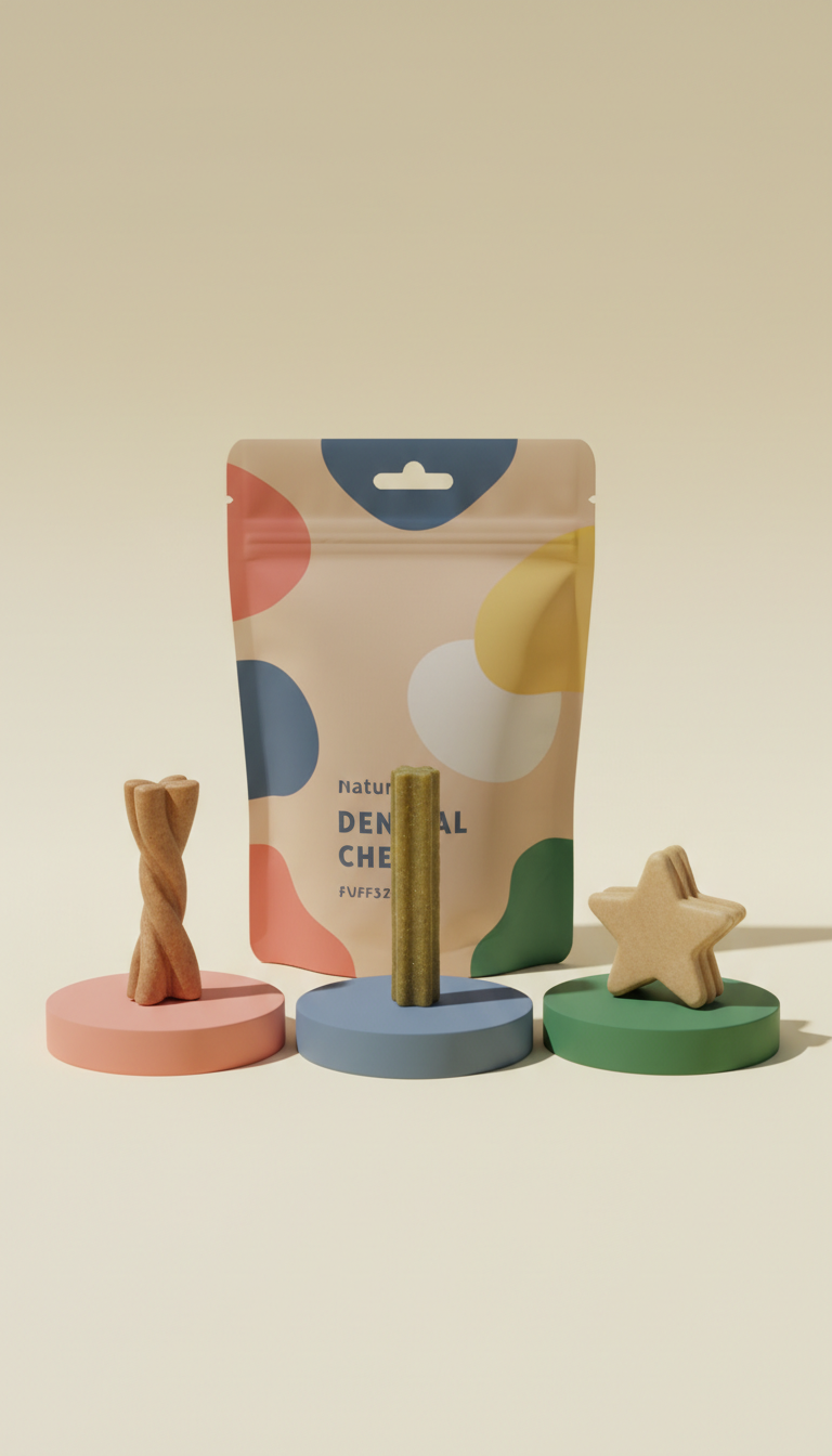 Natural Dental Chew Resealable Pack