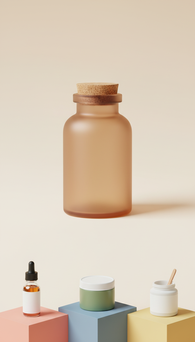 Pet Health Supplement Apothecary Jar
